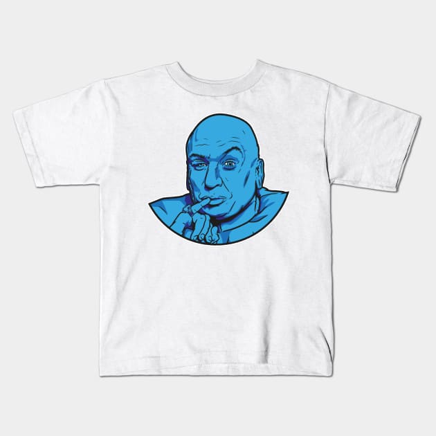 mike myers dr evil Kids T-Shirt by pulporosa